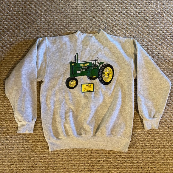john deere crewneck sweatshirt